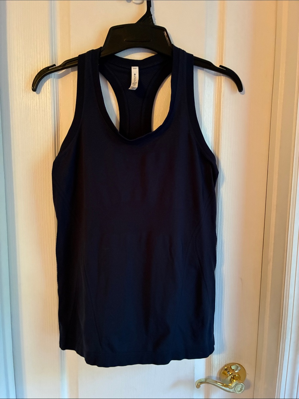 Athleta Momentum Seamless Camisole Tank Navy Blue M - Picture 3 of 6